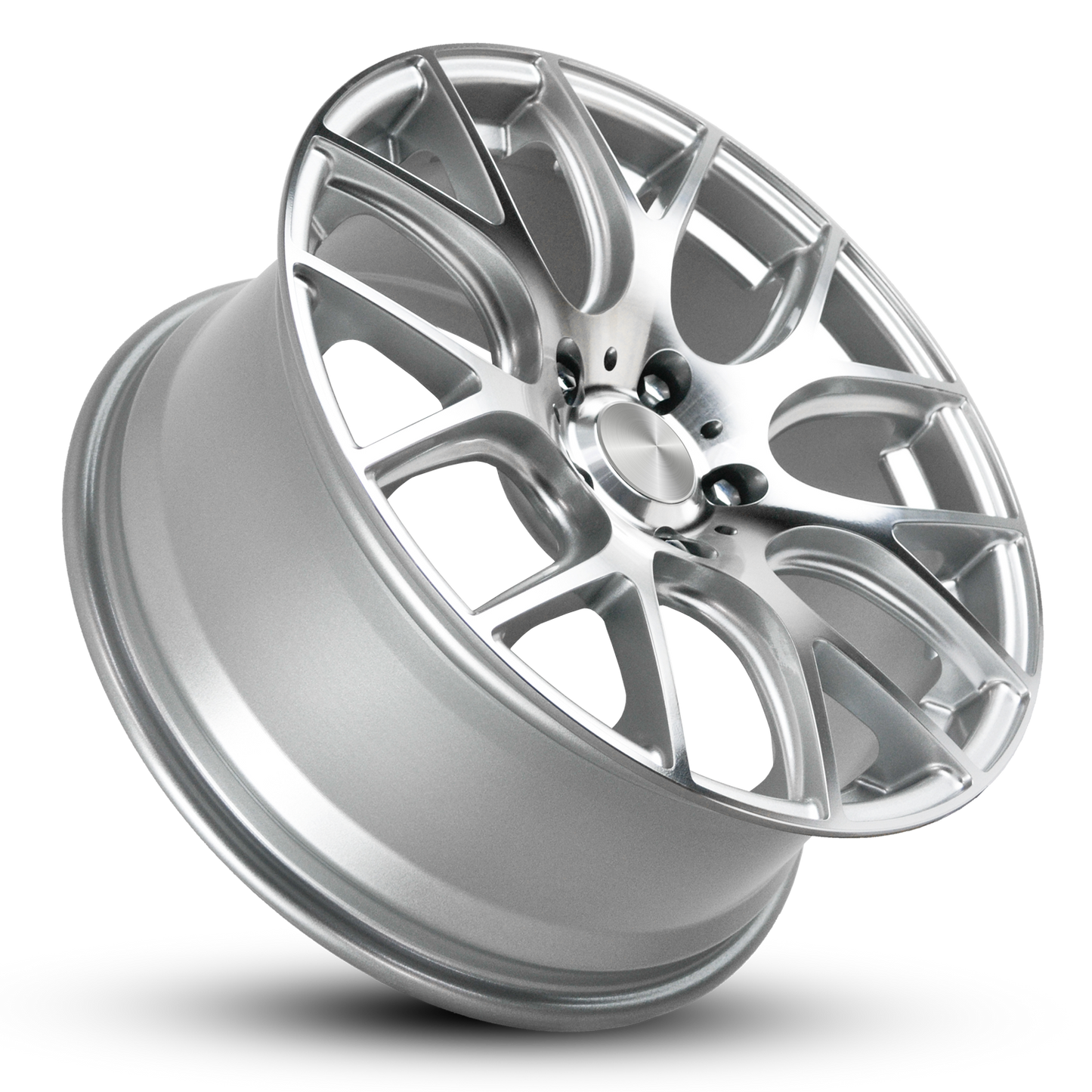PRO SPOKE | Silver Machined Face | 18x9.0 ( 5x120 )