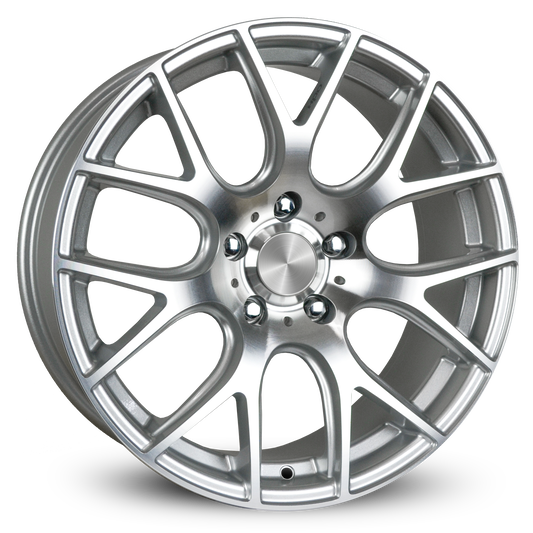 PRO SPOKE | Silver Machined Face | 18x9.0 ( 5x120 )