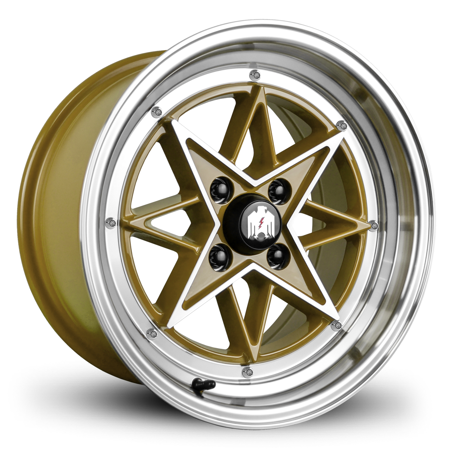 RS-L | Gloss Gold Machined