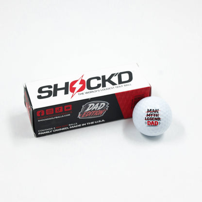 SHOCK'D Golf Balls