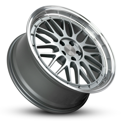 PRO TRAK | Gunmetal Polished Lip | 18x8.0 ( 5x100 )