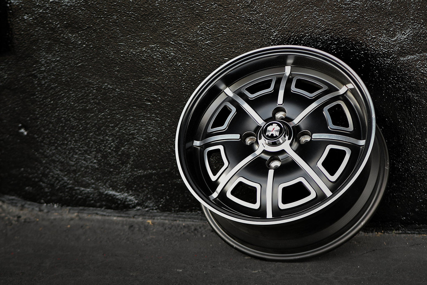 Pedrini | Satin Black Full Machined Face, Windows & Lip Edge